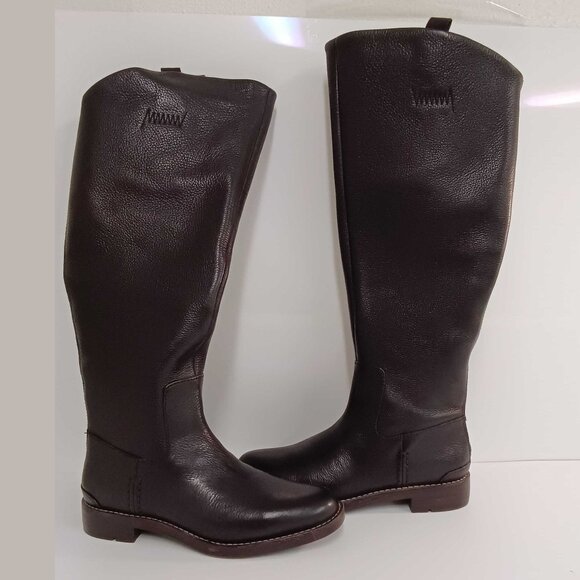 Franco Sarto Women's Franco Meyer WIDE Calf Knee High Boot - Brown 6W - Picture 1 of 5